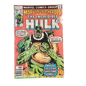 Marvel Super Heroes Featuring The Incredible Hulk #67 Comic Book Bagged Boarded